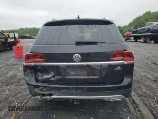 2019 Volkswagen Atlas SE with VIN 1V2UR2CA4KC610944, listed as a Copart auction lot 56814765 with 114,163 mi miles and Salvage title. Bid and sale history available at DreamBid. Image 6.