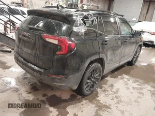 2024 GMC Terrain SLE with VIN 3GKALTEG9RL379135, listed as a IAAI auction lot 41270793 with 15,598 mi miles. Bid and sale history available at carsss.com. Image 4.