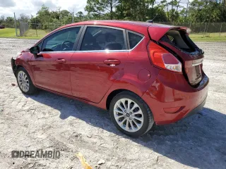 2017 Ford Fiesta Titanium with VIN 3FADP4FJXHM171163, listed as a Copart auction lot 77911114 with 80,171 mi miles and Salvage Title. Bid and sale history available at DreamBid. Image 2.