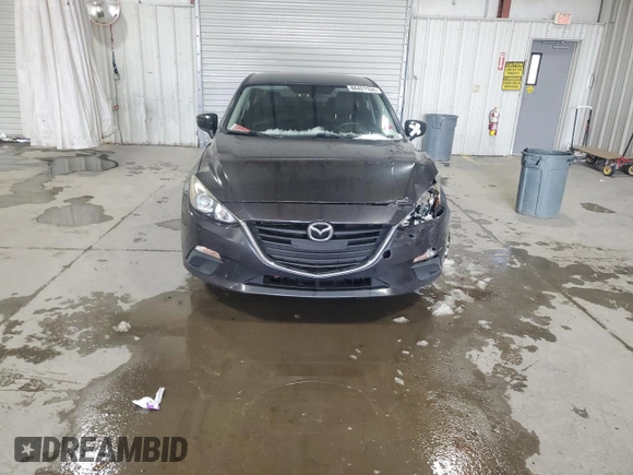 2015 Mazda 3 i SV with VIN JM1BM1T76F1244654, listed as a Copart auction lot 86421194 with 90,830 mi miles and Salvage Title. Bid and sale history available at DreamBid. Image 5.