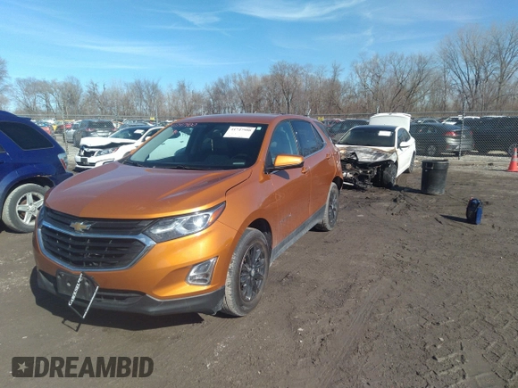 2019 Chevrolet Equinox LT with VIN 2GNAXUEV4K6161495, listed as a IAAI auction lot 41747900 with 122,089 mi miles and . Bid and sale history available at carsss.com. Image 17.