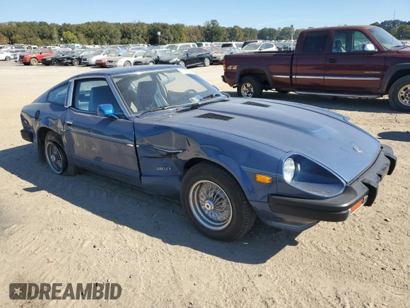 1979 Datsun 280ZX z VIN HS130133365, wystawiony jako Copart lot #77113584 z przebiegiem 99 721 mil mil oraz Szkoda całkowita • Salvage title. Historia ofert i sprzedaży dostępna na DreamBid. Obrazek 4.