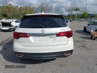 2016 Acura MDX with VIN 5FRYD3H24GB004738, listed as a IAAI auction lot 41571742 with 50,007 mi miles. Bid and sale history available at carsss.com. Image 17.