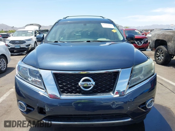 2015 Nissan Pathfinder SV with VIN 5N1AR2MN1FC614988, listed as a IAAI auction lot 42384089 with 113,007 mi miles and . Bid and sale history available at DreamBid. Image 12.