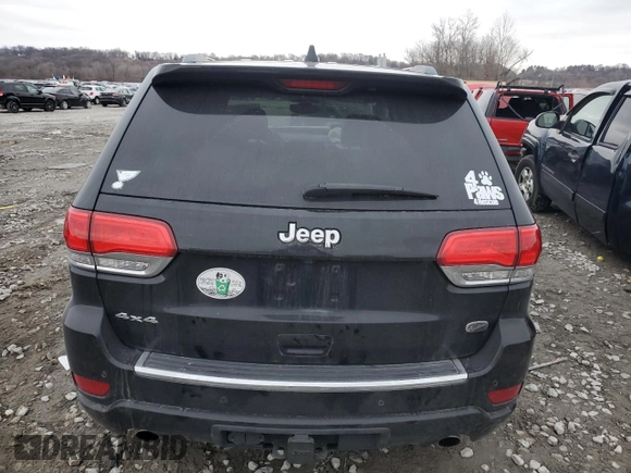 2018 Jeep Grand Cherokee Overland z VIN 1C4RJFCT7JC435403, wystawiony jako Copart lot #86568024 z przebiegiem 105 681 mil mil oraz Szkoda całkowita • Salvage title. Historia ofert i sprzedaży dostępna na DreamBid. Obrazek 6.