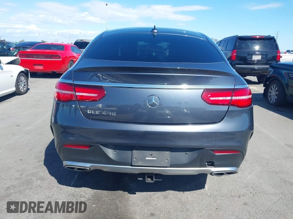 2016 Mercedes-Benz GLE 450 AMG with VIN 4JGED6EB3GA031444, listed as a IAAI auction lot 41945903 with 45,219 mi miles and . Bid and sale history available at DreamBid. Image 17.