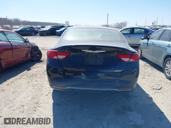 2016 Chrysler 200 Limited with VIN 1C3CCCAB4GN120262, listed as a IAAI auction lot 41753876 with 157,778 mi miles. Bid and sale history available at carsss.com. Image 16.