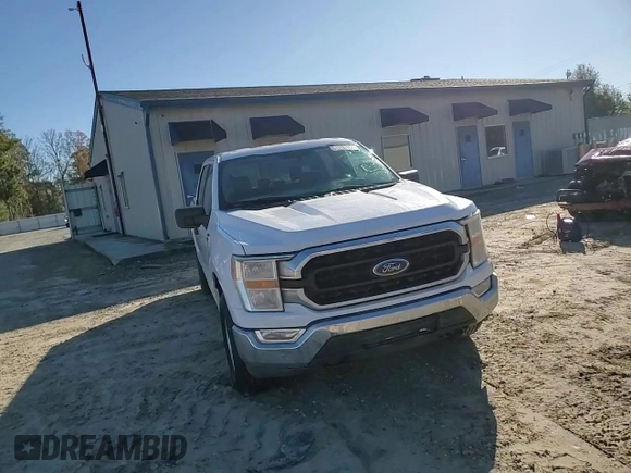 2021 Ford F-150 XL with VIN 1FTFW1E55MKE07437, listed as a Copart auction lot 86505164 with 53,632 mi miles and Non Repairable. Bid and sale history available at carsss.com. Image 14.