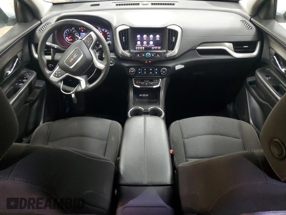 2023 GMC Terrain SLE with VIN 3GKALMEGXPL162082, listed as a Copart auction lot 63858125 with 146,913 mi miles and Clean title. Bid and sale history available at DreamBid. Image 8.