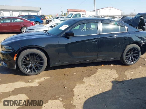 2019 Dodge Charger SXT with VIN 2C3CDXBG9KH580890, listed as a IAAI auction lot 41793008 with 52,497 mi miles. Bid and sale history available at carsss.com. Image 14.