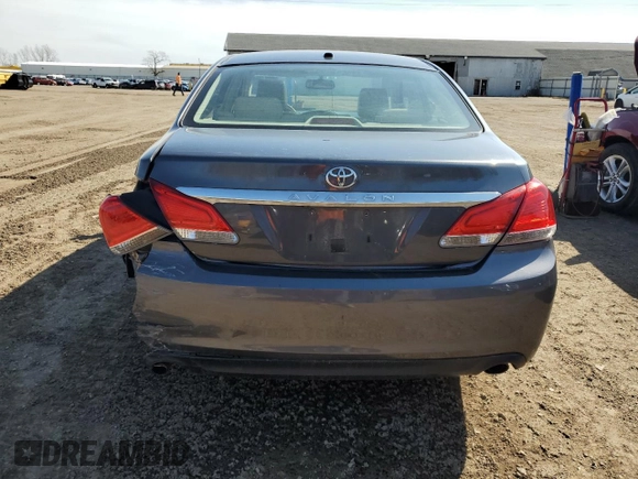 2011 Toyota Avalon with VIN 4T1BK3DB8BU389347, listed as a Copart auction lot 52387785 with Not Provided miles and Clean Title. Bid and sale history available at carsss.com. Image 6.