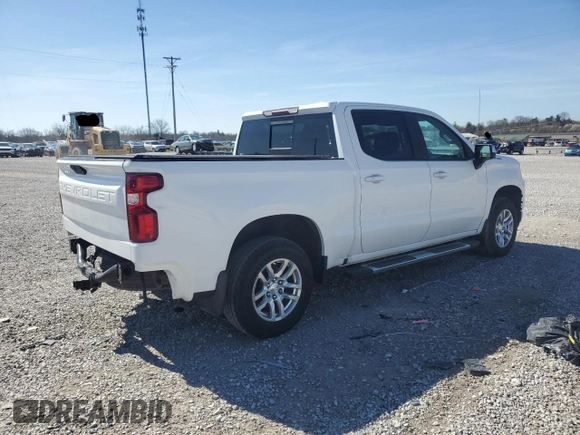 2019 Chevrolet Silverado 1500 LT with VIN 3GCUYDED2KG277082, listed as a Copart auction lot 50106315 with 94,142 mi miles and Salvage Title. Bid and sale history available at carsss.com. Image 3.