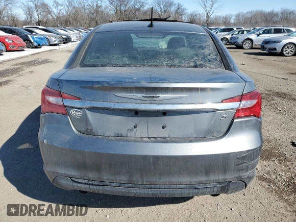 2013 Chrysler 200 Limited with VIN 1C3CCBCG3DN679445, listed as a Copart auction lot 46156645 with 127,788 mi miles and Salvage Title. Bid and sale history available at DreamBid. Image 6.
