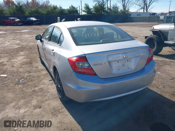 2012 Honda Civic LX z VIN 19XFB2F58CE107540, wystawiony jako IAAI lot #40812255 z przebiegiem 155 402 mil mil oraz . Historia ofert i sprzedaży dostępna na DreamBid. Obrazek 3.