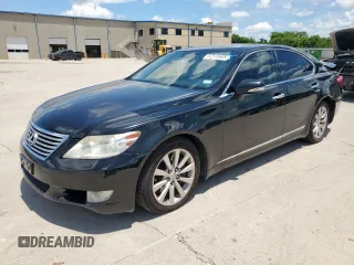 2012 Lexus LS 460 with VIN JTHCL5EF5C5014738, listed as a Copart auction lot 62518605 with 134,495 mi miles and Salvage title. Bid and sale history available at DreamBid. Image 1.