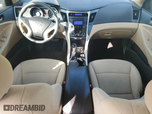 2013 Hyundai Sonata GLS with VIN 5NPEB4AC1DH553829, listed as a Copart auction lot 44601845 with 107,567 mi miles and Salvage Title. Bid and sale history available at carsss.com. Image 8.