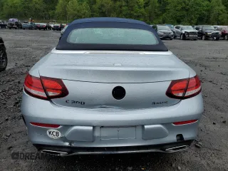 2023 Mercedes-Benz C 300 with VIN W1KWK8EB8PG117149, listed as a Copart auction lot 55835295 with 29,304 mi miles and Salvage Title. Bid and sale history available at DreamBid. Image 6.