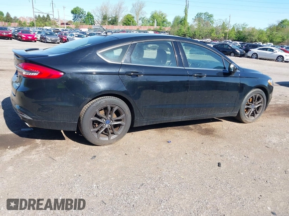 2017 Ford Fusion SE with VIN 3FA6P0HD5HR165895, listed as a IAAI auction lot 42130227 with 85,545 mi miles. Bid and sale history available at carsss.com. Image 4.