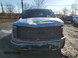 2023 Ford F-150 Lightning Pro with VIN 1FTVW1EL3PWG61686, listed as a Copart auction lot 49578085 with 8,116 mi miles and Salvage Title. Bid and sale history available at DreamBid. Image 5.