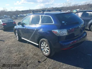 2010 Mazda CX-7 SV with VIN JM3ER2W57A0345450, listed as a IAAI auction lot 41667219 with 166,860 mi miles. Bid and sale history available at carsss.com. Image 3.