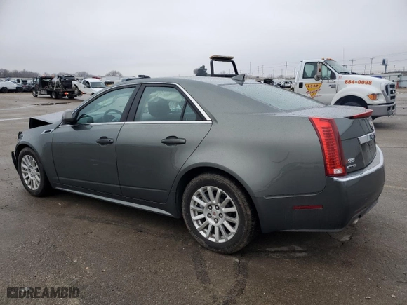 2011 Cadillac CTS Sedan with VIN 1G6DA5EY2B0144181, listed as a Copart auction lot 44016525 with 117,666 mi miles and Salvage Title. Bid and sale history available at carsss.com. Image 2.