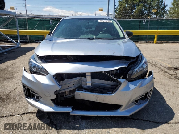 2019 Subaru Impreza z VIN 4S3GKAB69K3607788, wystawiony jako Copart lot #52505035 z przebiegiem 36 075 mil mil oraz Szkoda całkowita • Salvage title. Historia ofert i sprzedaży dostępna na DreamBid. Obrazek 5.