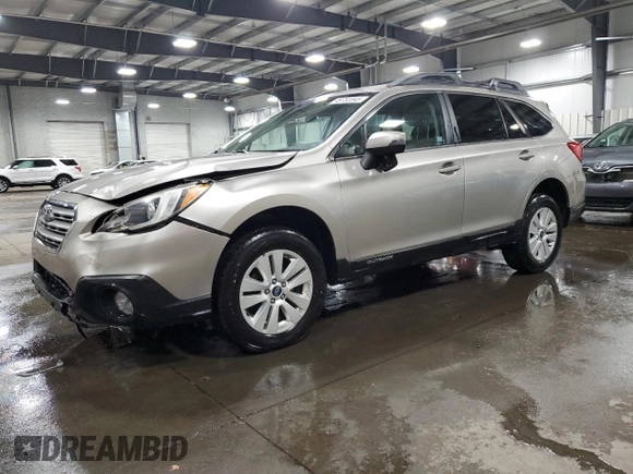 2016 Subaru Outback Premium with VIN 4S4BSAFC7G3307325, listed as a Copart auction lot 49732045 with 91,696 mi miles and Salvage title. Bid and sale history available at DreamBid. Image 1.