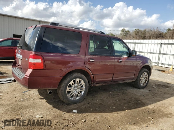 2012 Ford Expedition Limited with VIN 1FMJU1K50CEF58389, listed as a Copart auction lot 43216355 with 228,766 mi miles and Clean Title. Bid and sale history available at DreamBid. Image 3.