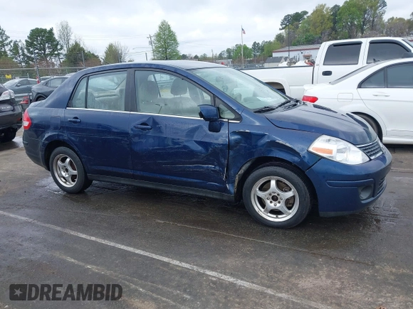 2007 Nissan Versa 1.8 SL with VIN 3N1BC11E67L420474, listed as a IAAI auction lot 41887735 with 199,094 mi miles. Bid and sale history available at carsss.com. Image 13.