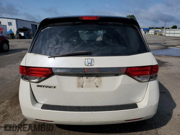 2015 Honda Odyssey EX with VIN 5FNRL5H4XFB022780, listed as a Copart auction lot 54724545 with Not Provided miles and Salvage Title. Bid and sale history available at DreamBid. Image 6.