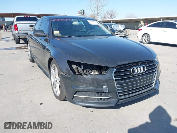 2016 Audi A6 3.0T Premium Plus with VIN WAUFGAFC0GN093898, listed as a IAAI auction lot 41844371 with 71,189 mi miles. Bid and sale history available at carsss.com. Image 19.