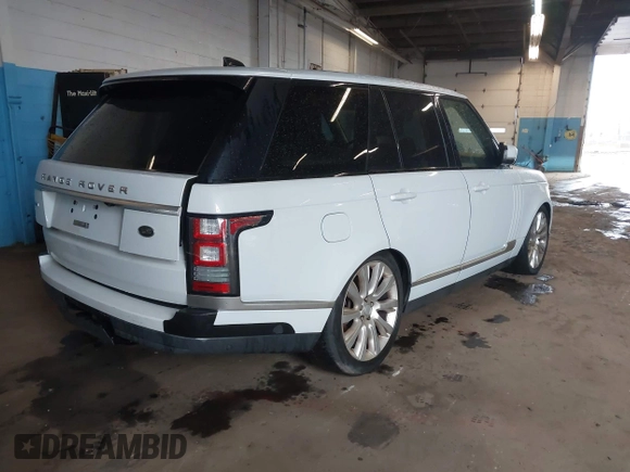 2017 Land Rover Range Rover z VIN SALGS2FEXHA359040, wystawiony jako IAAI lot #41875439 z przebiegiem 92 148 mil mil oraz . Historia ofert i sprzedaży dostępna na DreamBid. Obrazek 4.
