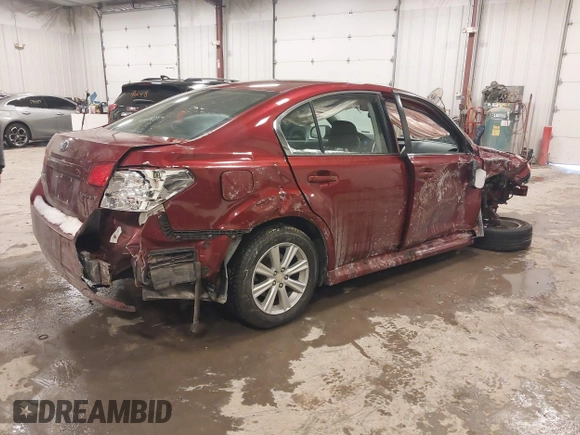 2012 Subaru Legacy Premium z VIN 4S3BMAC66C1030976, wystawiony jako IAAI lot #41416152 z przebiegiem 135 456 mil mil oraz . Historia ofert i sprzedaży dostępna na DreamBid. Obrazek 4.