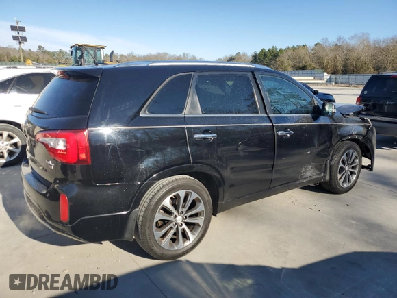 2014 Kia Sorento SX Limited with VIN 5XYKW4A73EG522925, listed as a Copart auction lot 87590325 with 128,976 mi miles and Salvage Title. Bid and sale history available at carsss.com. Image 3.