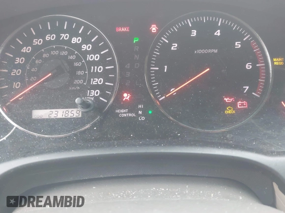 2003 Lexus GX 470 with VIN JTJBT20X030022624, listed as a IAAI auction lot 42001140 with 231,859 mi miles and . Bid and sale history available at carsss.com. Image 7.