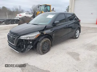 2024 Nissan Kicks S with VIN 3N1CP5BV2RL578375, listed as a IAAI auction lot 41498119 with 7,466 mi miles and . Bid and sale history available at DreamBid. Image 18.