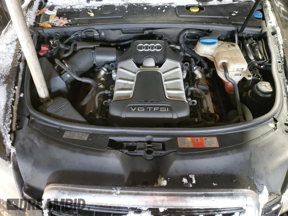 2009 Audi A6 Prestige with VIN WAUWG74FX9N040919, listed as a Copart auction lot 44317675 with 190,178 mi miles and Salvage title. Bid and sale history available at DreamBid. Image 11.