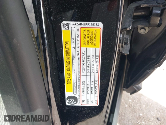 2023 Cadillac XT4 FWD Luxury with VIN 1GYAZAR47PF159153, listed as a IAAI auction lot 41580375 with 24,362 mi miles and . Bid and sale history available at DreamBid. Image 9.