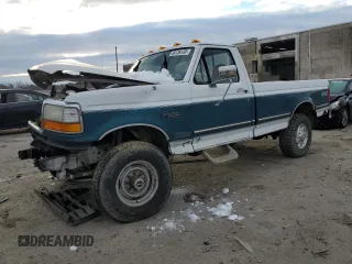 1995 Ford F-250 with VIN 2FTHF26HXSCA70112, listed as a Copart auction lot 89139135 with Not provided miles and Salvage title. Bid and sale history available at DreamBid. Image 1.