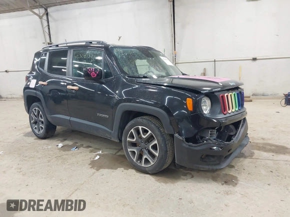 2018 Jeep Renegade Latitude with VIN ZACCJBBB9JPH50898, listed as a IAAI auction lot 42308737 with 112,440 mi miles and . Bid and sale history available at DreamBid. Image 1.