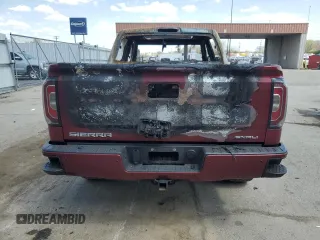 2017 GMC Sierra 1500 Denali with VIN 3GTU2PEJ6HG291147, listed as a Copart auction lot 54593785 with Not Provided miles and Non Repairable. Bid and sale history available at DreamBid. Image 6.
