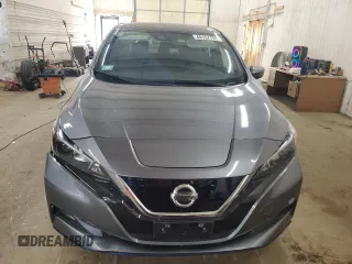 2020 Nissan LEAF SV Plus with VIN 1N4BZ1CP7LC311088, listed as a Copart auction lot 48157795 with 37,181 mi miles and Salvage Title. Bid and sale history available at DreamBid. Image 5.