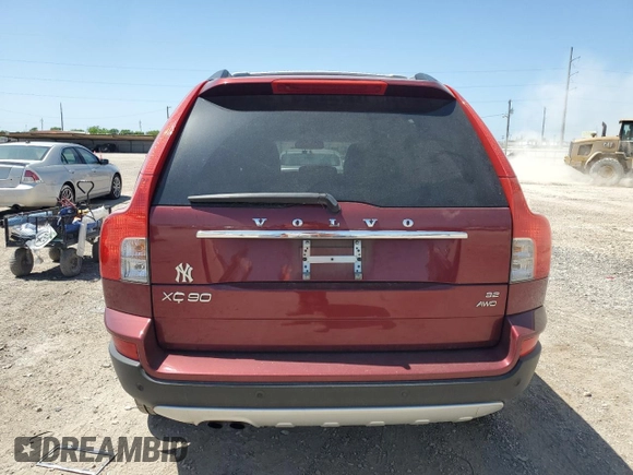 2010 Volvo XC90 I6 with VIN YV4982CZ1A1538298, listed as a Copart auction lot 52205615 with 126,872 mi miles and Salvage title. Bid and sale history available at DreamBid. Image 6.