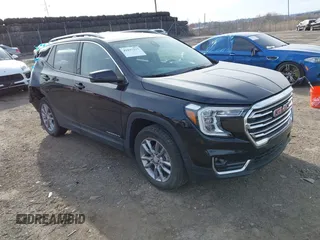 2022 GMC Terrain SLT with VIN 3GKALVEV4NL287760, listed as a IAAI auction lot 41837237 with 26,480 mi miles and . Bid and sale history available at DreamBid. Image 1.