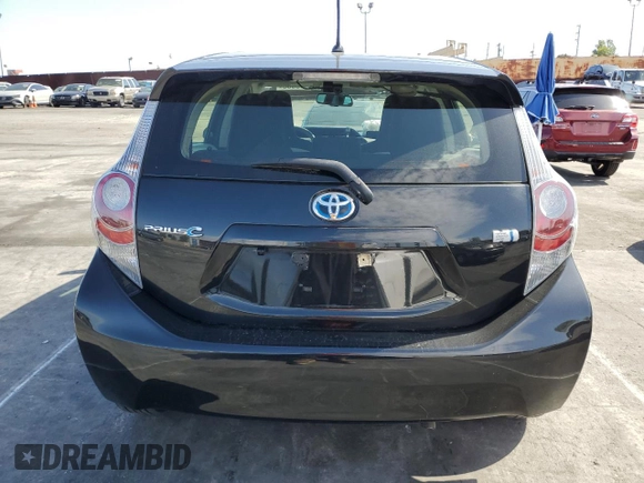 2014 Toyota Prius One with VIN JTDKDTB38E1574630, listed as a Copart auction lot 51945065 with 92,827 mi miles and Salvage Title. Bid and sale history available at DreamBid. Image 6.