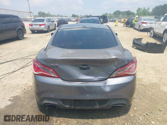 2015 Hyundai Genesis Coupe Ultimate with VIN KMHHU6KJ0FU129983, listed as a IAAI auction lot 42420357 with 104,870 mi miles and . Bid and sale history available at DreamBid. Image 16.