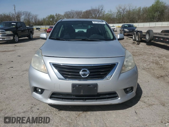 2012 Nissan Versa SL with VIN 3N1CN7APXCL817098, listed as a Copart auction lot 51146765 with 146,033 mi miles and Salvage Title. Bid and sale history available at carsss.com. Image 5.