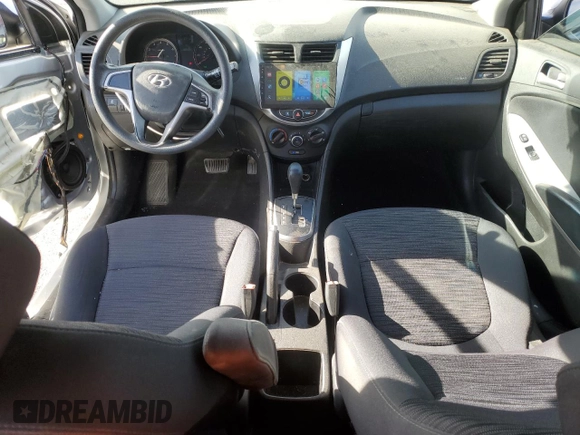 2016 Hyundai Accent SE z VIN KMHCT5AE0GU278343, wystawiony jako Copart lot #52449145 z przebiegiem 82 718 mil mil oraz Szkoda całkowita • Salvage title. Historia ofert i sprzedaży dostępna na DreamBid. Obrazek 8.