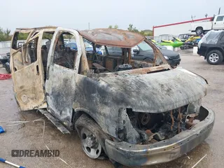 2020 Chevrolet Express Passenger LT z VIN 1GAZGPFG9L1123450, wystawiony jako IAAI lot #39904603 z przebiegiem Nie podano mil oraz . Historia ofert i sprzedaży dostępna na DreamBid. Obrazek 1.