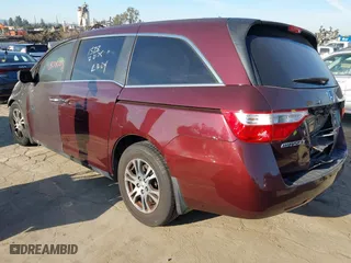 2013 Honda Odyssey EX-L with VIN 5FNRL5H64DB065493, listed as a IAAI auction lot 41878723 with 1 mi miles. Bid and sale history available at carsss.com. Image 3.